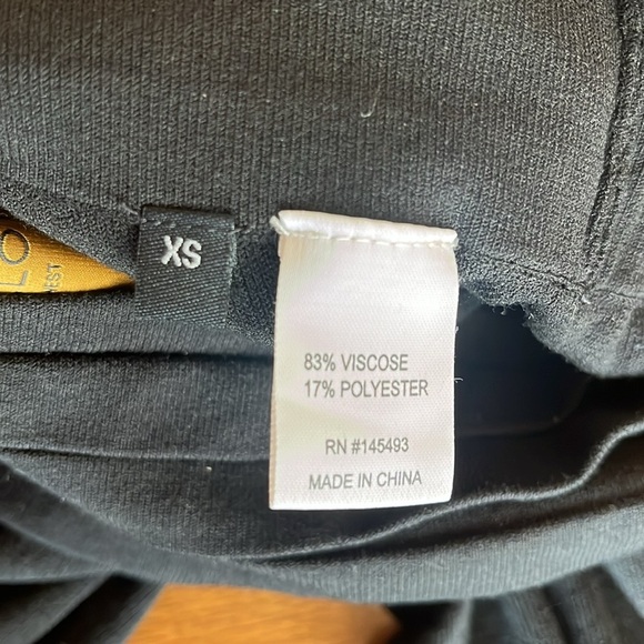 Hanley Mellon Black Pull On Pants Size XS - Picture 14 of 14